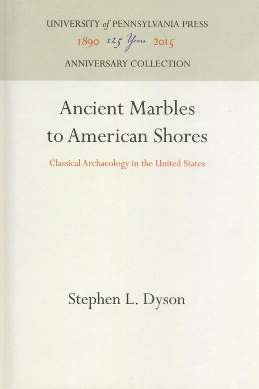 Ancient marbles to American shores