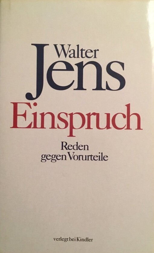 Einspruch : Reden gegen Vorurteile