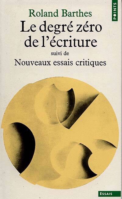 Le degré zéro de l'écriture