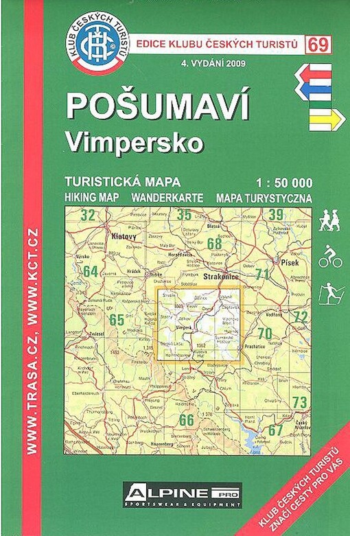 Pošumaví Vimpersko : turistická mapa 1:50 000