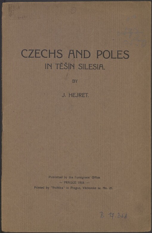 Czechs and Poles in Těšín Silesia