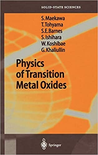 Physics of Transition Metal Oxides (Springer Series in Solid-State Sciences) (v. 144)