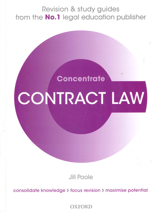 Contract law : concentrate
