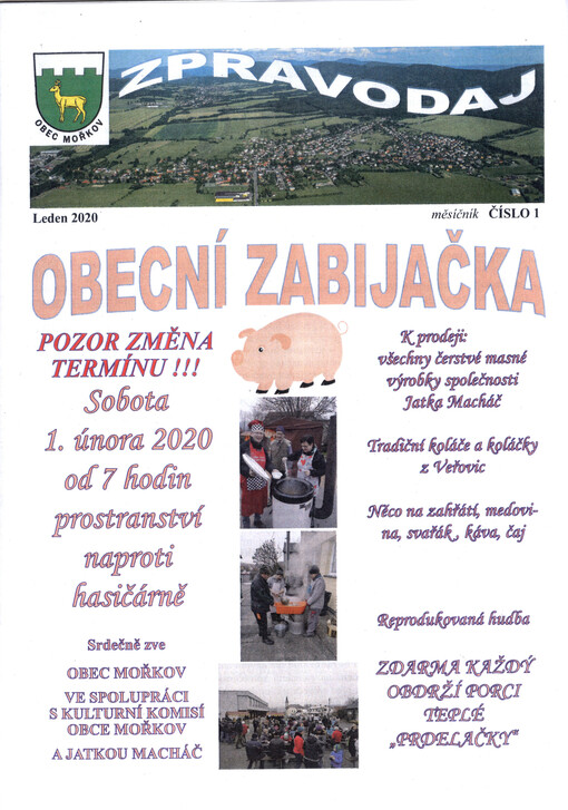 Zpravodaj obce Mořkov