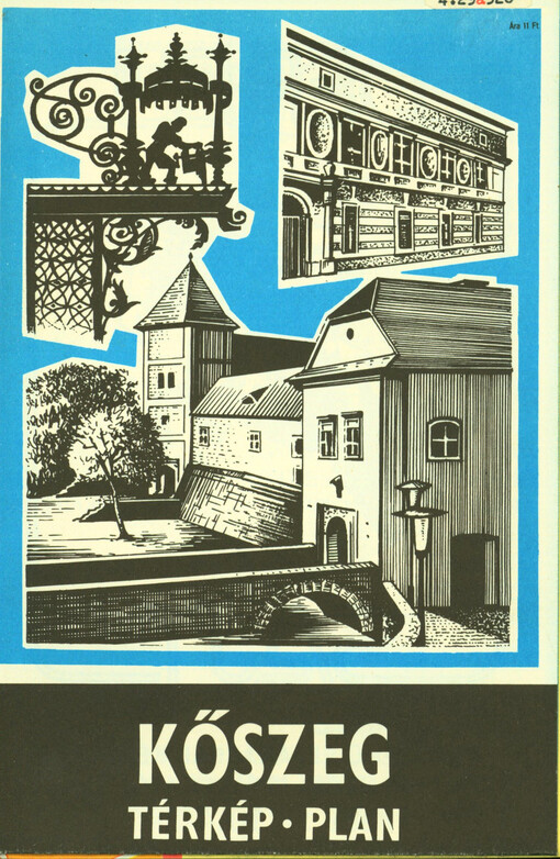 Köszeg : térkép = plan