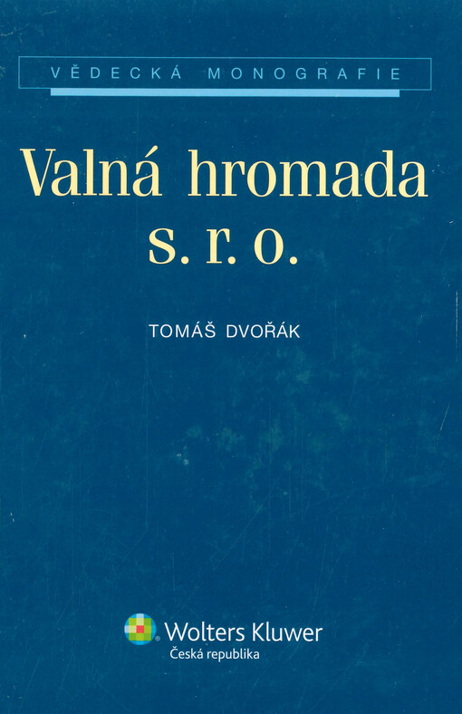 Valná hromada s.r.o.