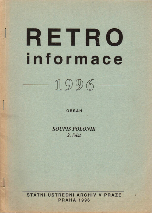 Rok: 1995,1996 / Číslo: 2