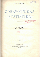 Zdravotnická statistika  (odkaz v elektronickém katalogu)