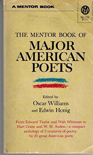 Major American Poets, The Mentor Book of