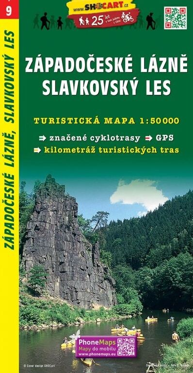 Západočeské lázně, Slavkovský les : turistická mapa 1:50 000
