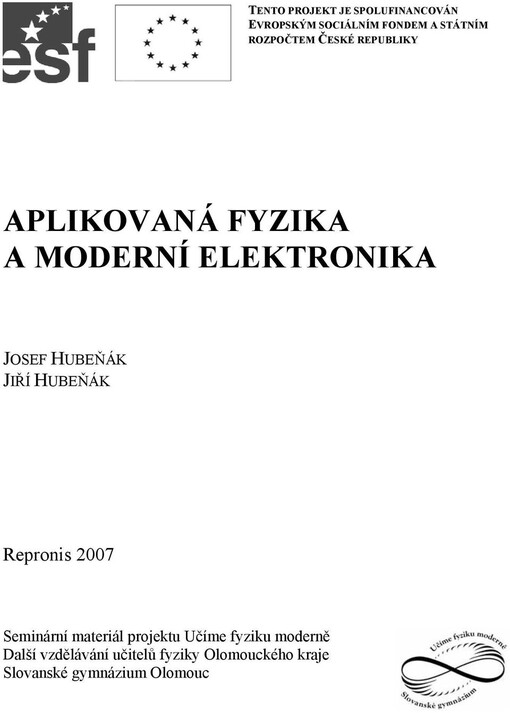 Aplikovaná fyzika a moderní elektronika