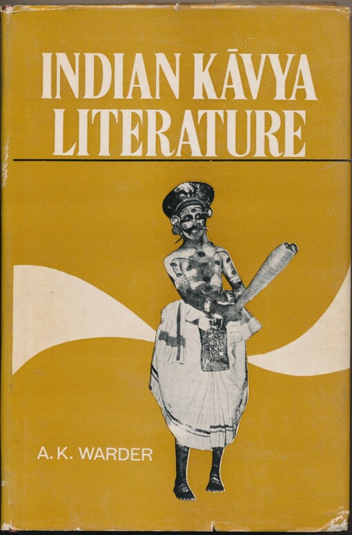 India kavya literature. Vol. one, Literary criticism