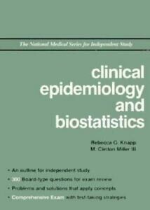Clinical epidemiology and biostatistics