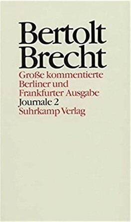 Werke : Grosse kommentierte Berliner und Frankfurter Ausgabe. Bd. 27, Journale 2 ; 1941 - 1955