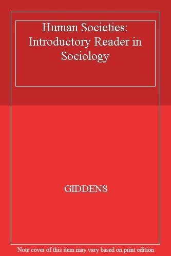 Human Societies: Introductory Reader in Sociology