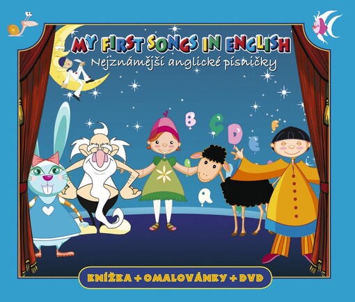 My First Songs in English. Book with DVD. Nejznámější anglické písničky