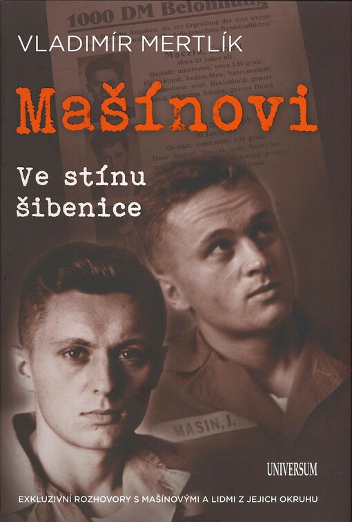 Mašínovi : ve stínu šibenice
