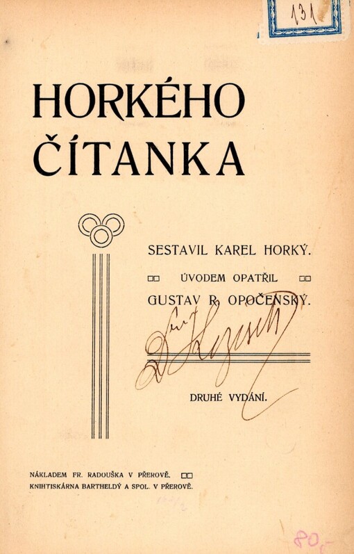 Horkého čítanka