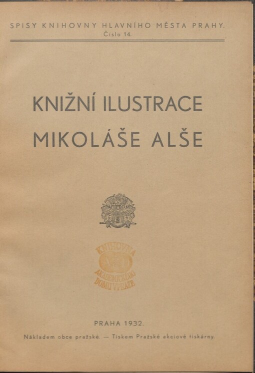 Knižní ilustrace Mikoláše Aleše