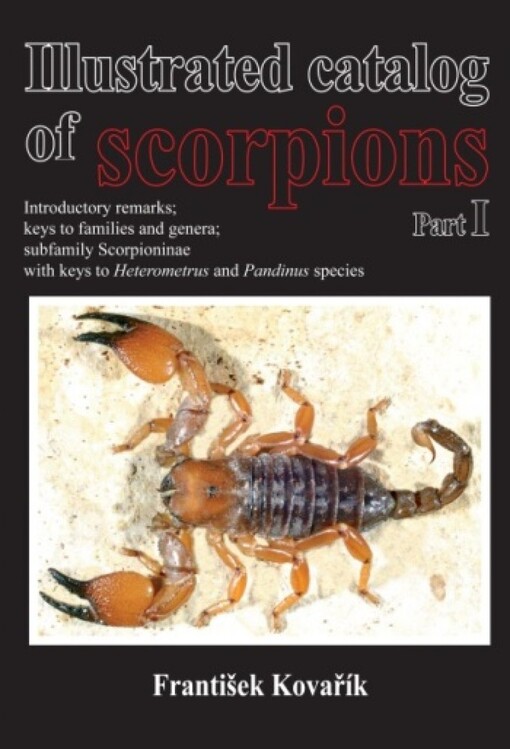 Illustrated catalogue of scorpions