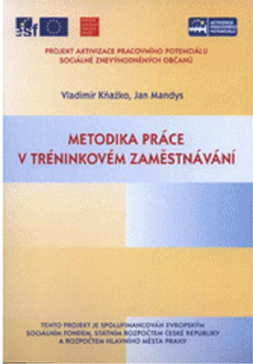 Metodika práce v tréninkovém zaměstnávání