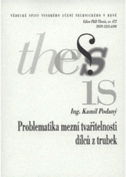 Měření výkonnosti procesů = Measurement of processes performances : zkrácená verze Ph.D. Thesis /
