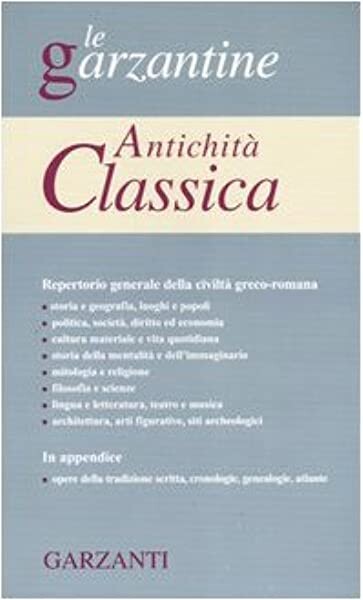 Enciclopedia dell'antichità classica