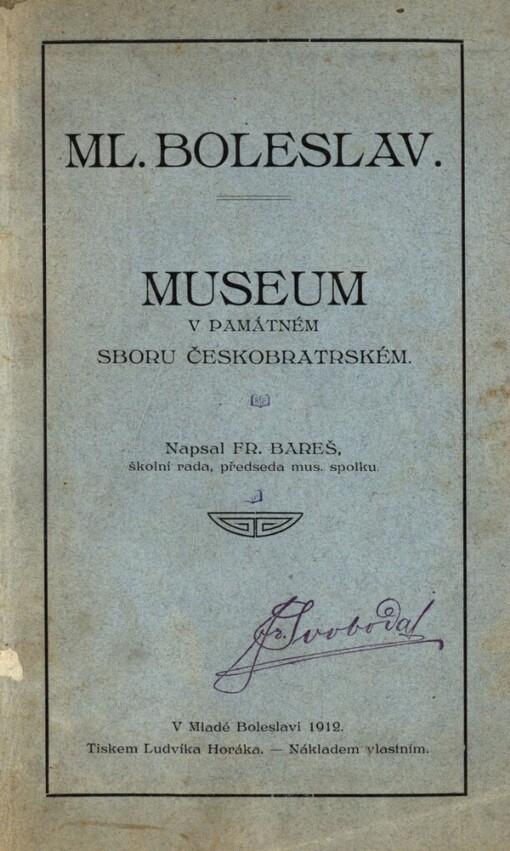 Mladá Boleslav: museum v památném sboru českobratrském