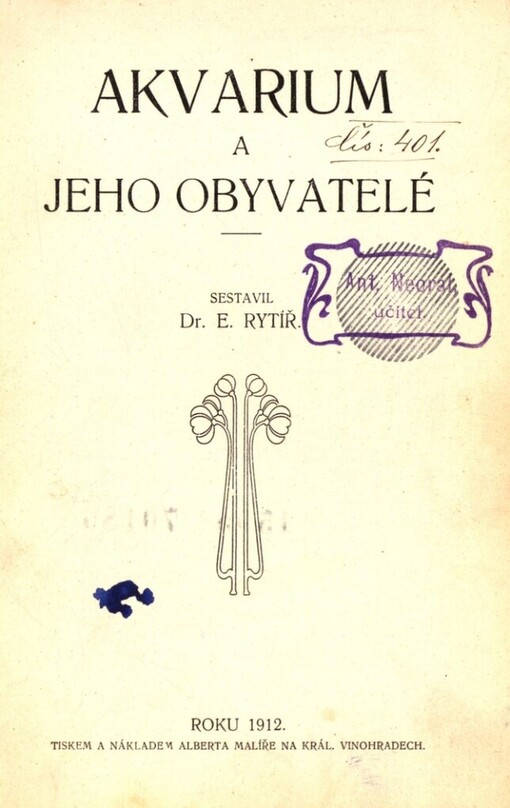 Akvarium a jeho obyvatelé