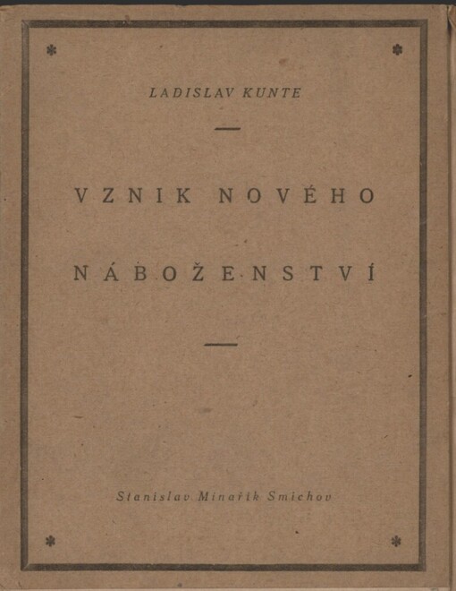 Vznik nového náboženství