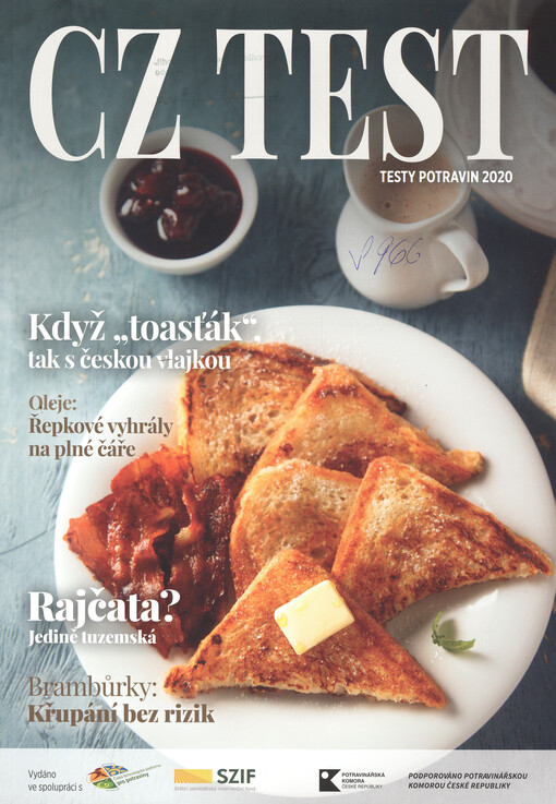  Testy potravin 2020