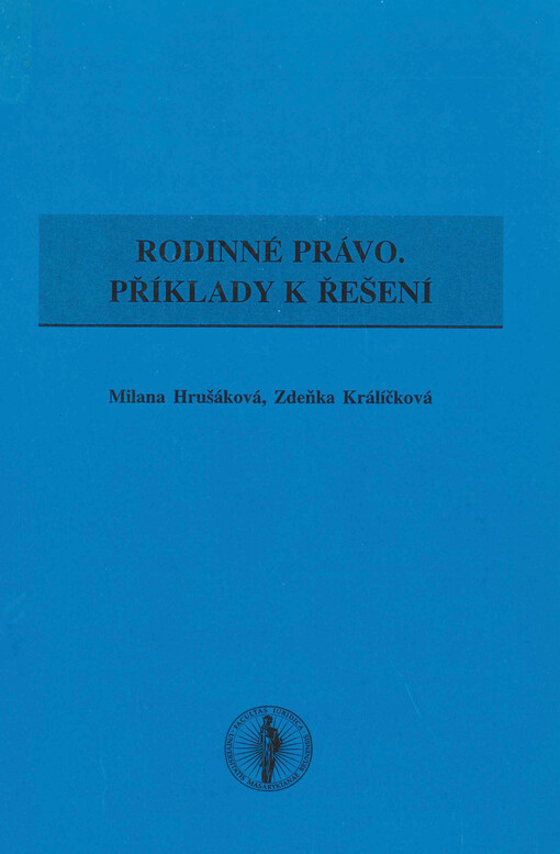 Rodinné právo, příklady k řešení