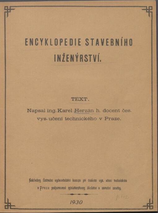 Encyklopedie stavebního inženýrství: text