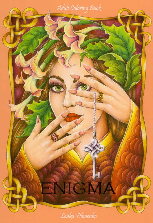 Enigma : art therapy coloring book