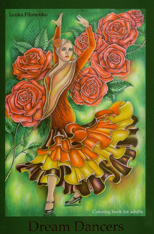 Dream dancers : coloring book for adults