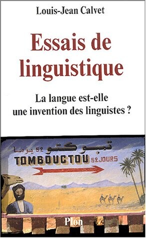 Essais de linguistique