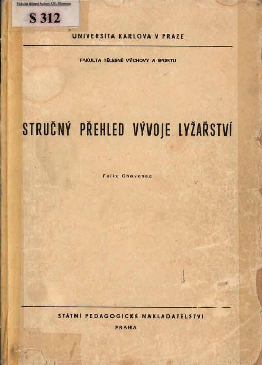 Stručný přehled vývoje lyžařství