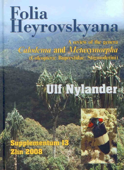 A review of the genera Calodema and Metaxymorpha (Coleoptera: Buprestidae: Stigmoderini)