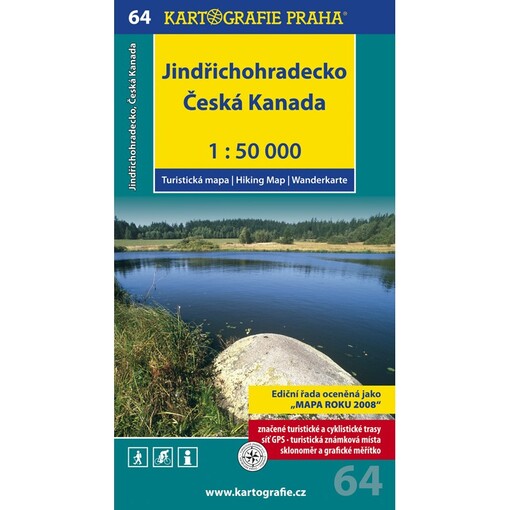 Jindřichohradecko, Česká Kanada turistická mapa 1:50 000