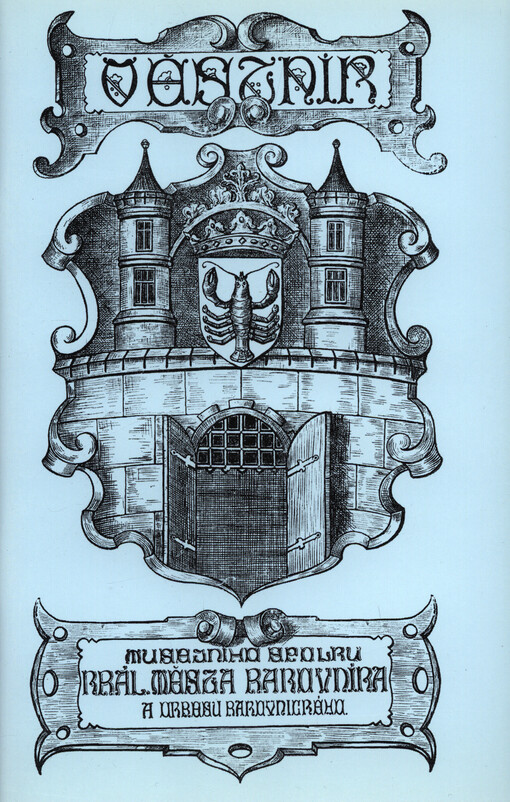 Věstník Musejního spolku král. města Rakovníka a polit. okresu rakovnického