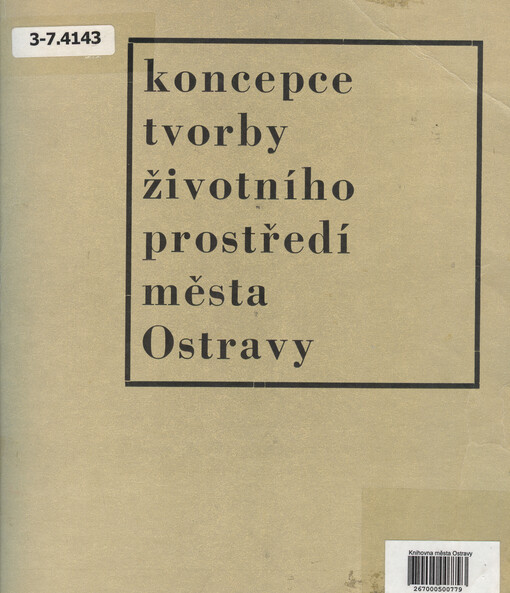 Koncepce tvorby životního prostředí města Ostravy