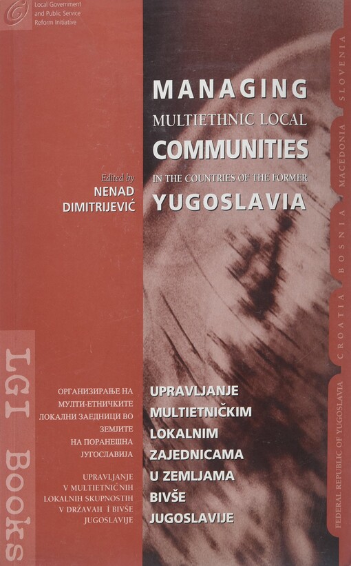 Managing multiethnic local communities Yugoslavia