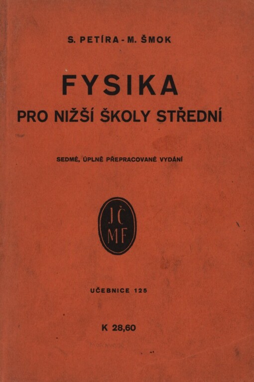 Fysika pro nižší školy střední