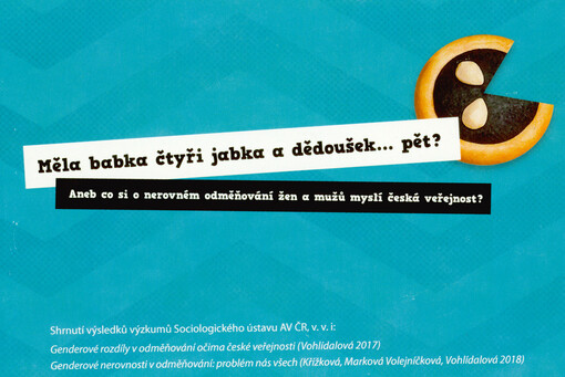 Měla babka čtyři jabka a dědoušek... pět?, aneb, Co si o nerovném odměňování myslí česká veřejnost? : shrnutí výsledků výzkumů Sociologického ústavu AV ČR, v.v.i.: Genderové rozdíly v odměňování očima české veřejnosti (Vohlídalová 2017), Genderové nerovno