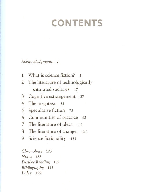 Science fiction : a guide for the perplexed