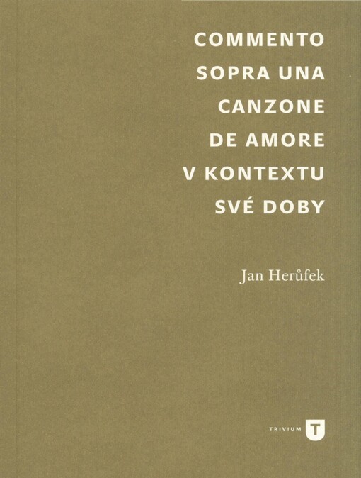 Commento sopra una canzone de amore v kontextu své doby