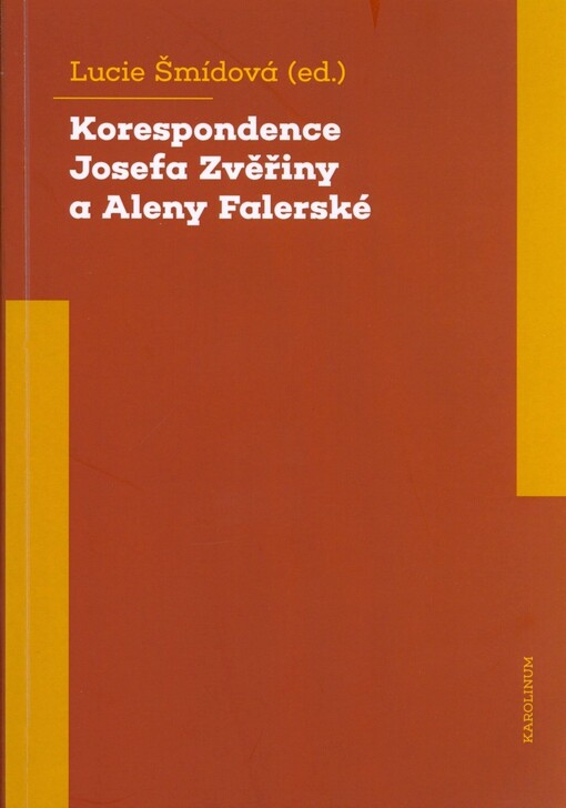 Korespondence Josefa Zvěřiny a Aleny Falerské : 1971-1975