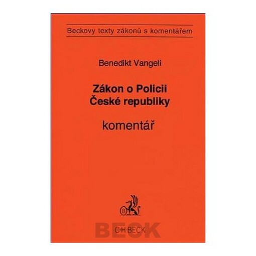 Zákon o Policii České republiky: komentář