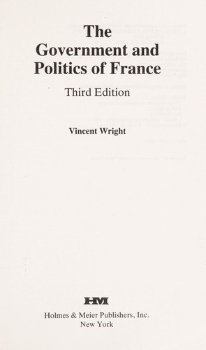 The government and politics of France