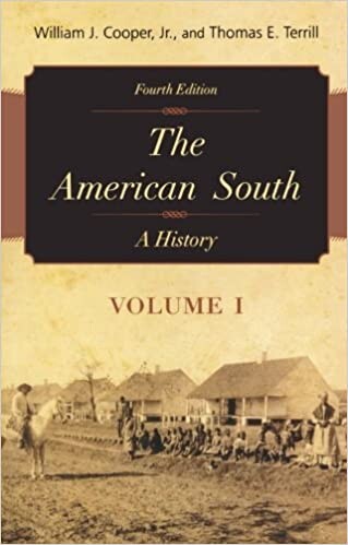 The American South: A History Vol. I